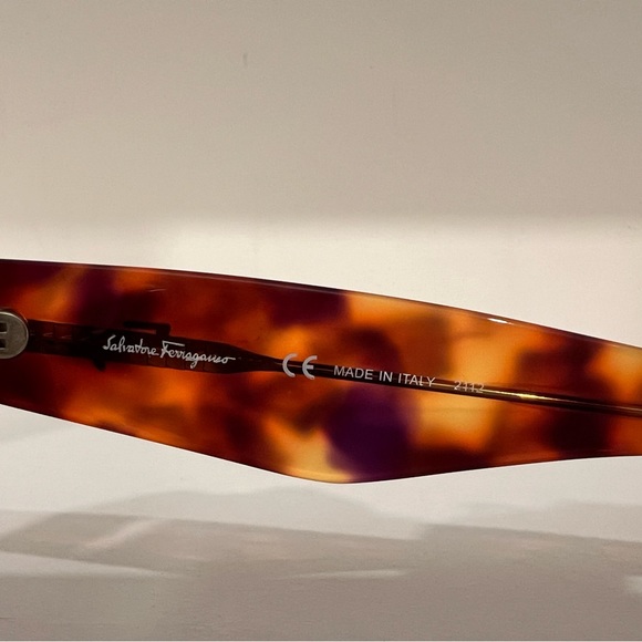 New Ladies Ferragamo eyeglasses style SF 2865 in Tort size 55 - Picture 5 of 8